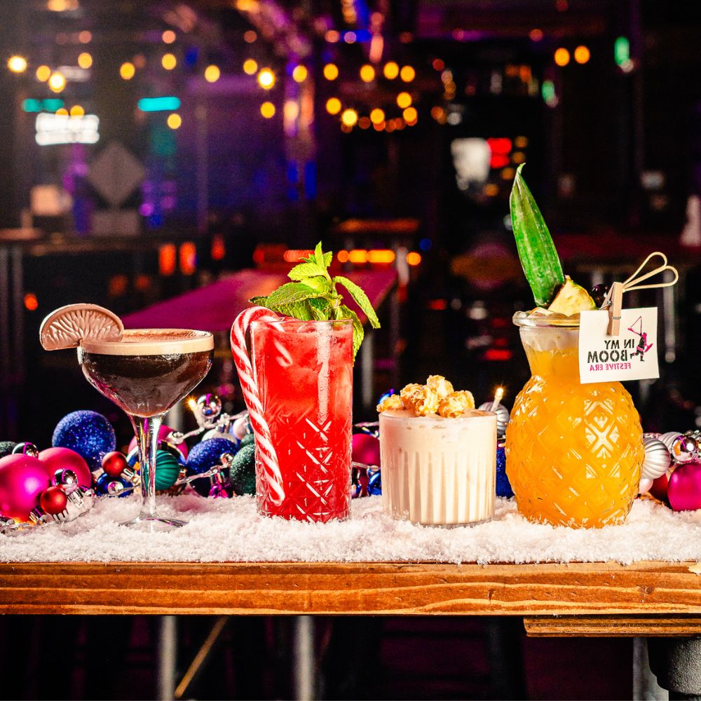 Festive cocktails